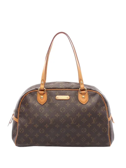 Louis Vuitton Pre-Owned 2008 Monogram Montorgueil GM shoulder bag Brown TQPL71YX71B2BSCT