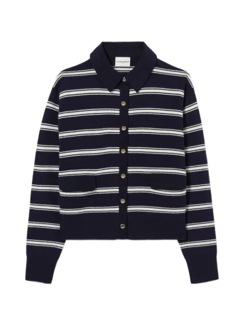 Claudie Pierlot Striped cardigan Blue CFPCA00752