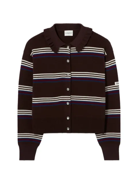 Claudie Pierlot striped cardigan Brown CFPCA00744