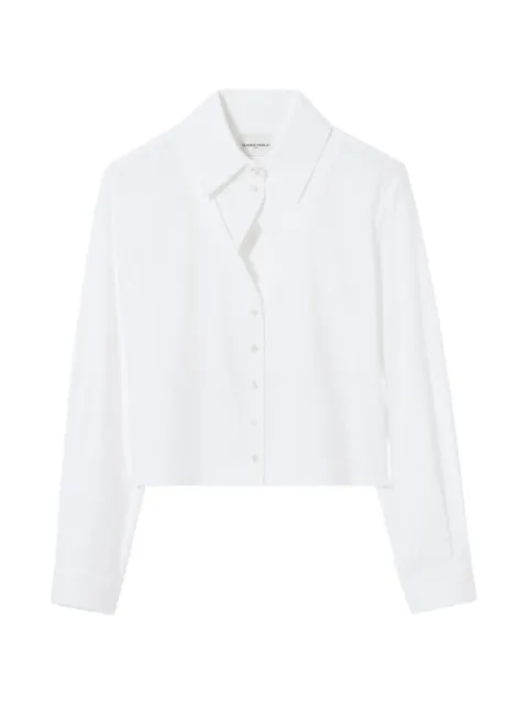 Claudie Pierlot Cotton poplin shirt White CFPCM00618