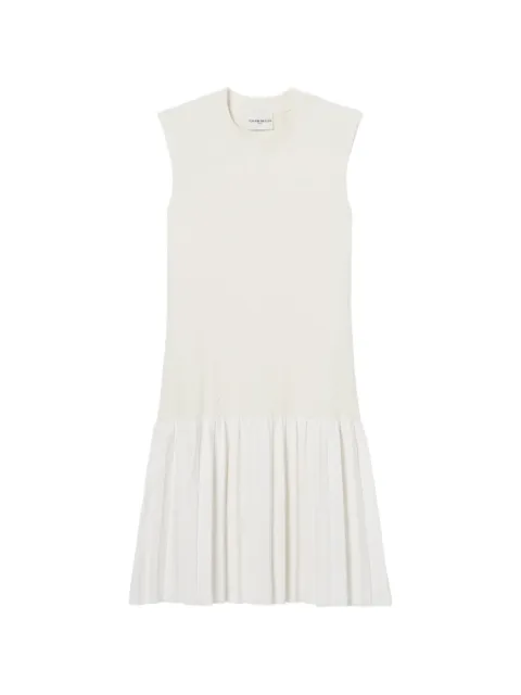 Claudie Pierlot knitted short dress Neutrals CFPRO03129