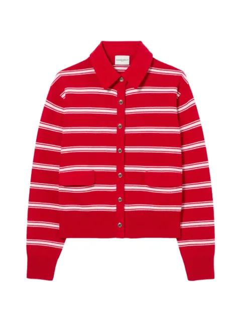 Claudie Pierlot striped cardigan Red CFPCA00752