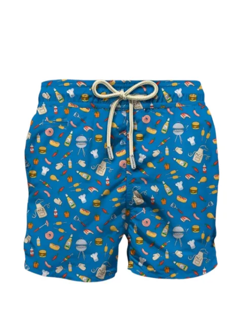 MC2 Saint Barth Lighting swim shorts Blue LIG0003