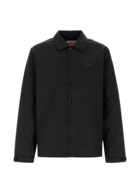 Kenzo Signature coach jacket Black FG65BL0619NI