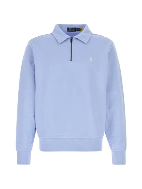 Polo Ralph Lauren quarter-zip cotton sweatshirt Blue 710B18911001