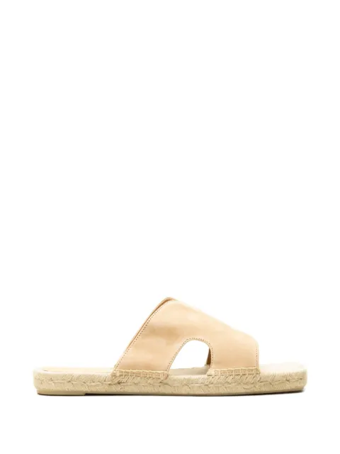 Castañer cut-out flat espadrilles Neutrals 0260902008