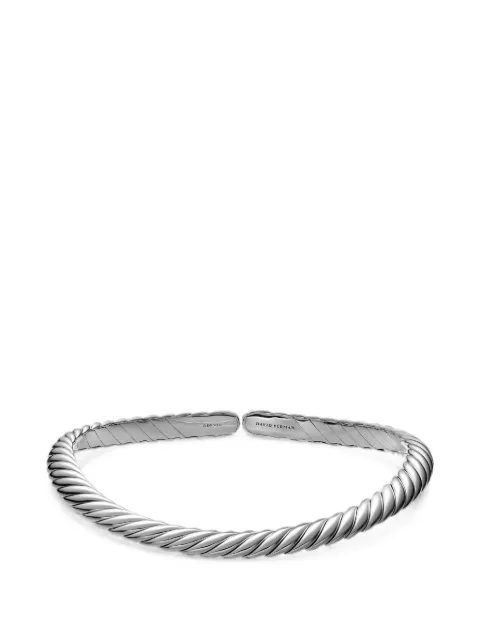 David Yurman Sculpted Cable Flex necklace Silver N18764SS