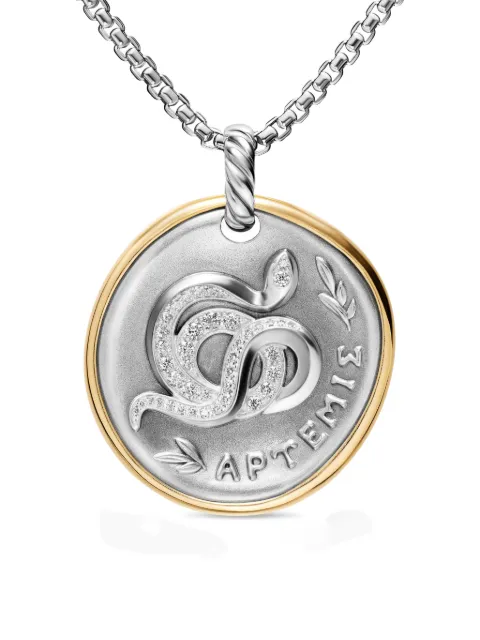David Yurman Artemis medallion amulet Silver D19044DS4ADI