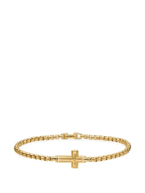 David Yurman Cross station bracelet Gold B35555M88