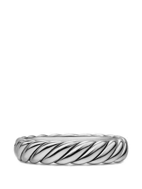 David Yurman Sculpted Cable band ring Silver R18091SS