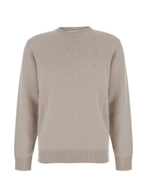 Kangra crew-neck ribbed-trim sweater Neutrals 410001