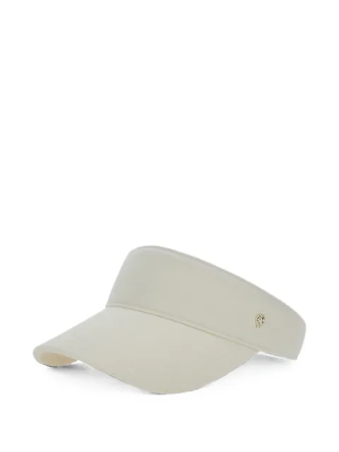 Helen Kaminski logo-plaque wool hat Neutrals HAT52106WINTERWHITE