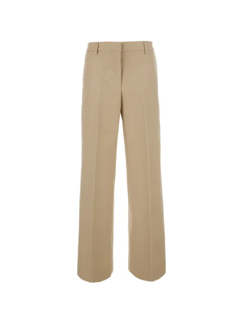 PT Torino pressed-crease wide-leg trousers Neutrals CDVSFSZ00STDSD910030