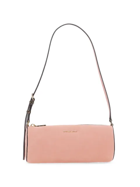 Michael Michael Kors small Izzy logo-plaque pebbled shoulder bag Pink 32T6GZYC1T