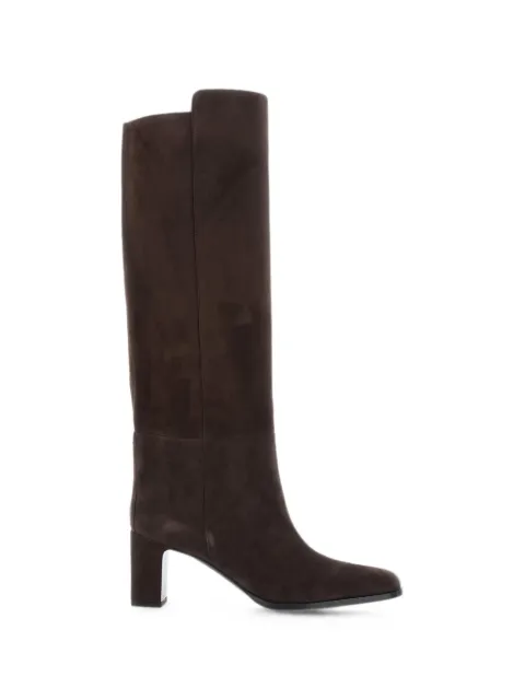 Jimmy Choo Caly 65 suede knee-high boots Brown CALYKB65SUE
