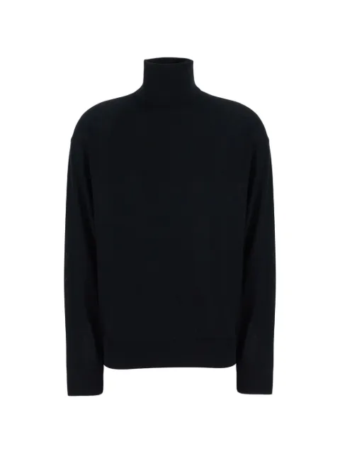 Semicouture Freda roll-neck wool sweater Black Y6WC56Y69