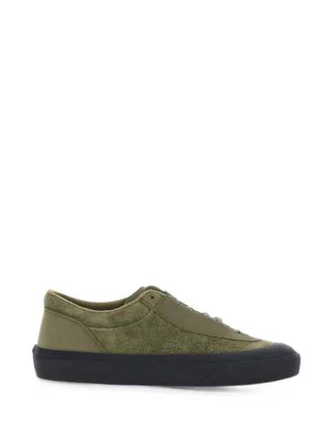 Stone Island logo-patch panelled sneakers Green L2SFWS100020S0539