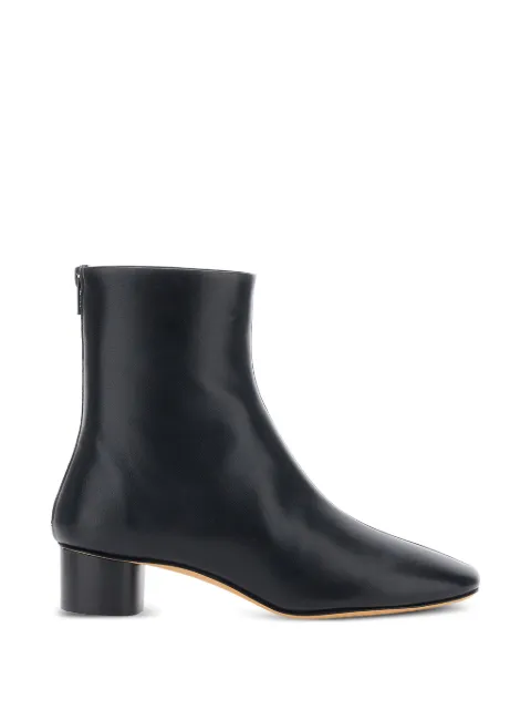 Le Monde Beryl Carole Luna rear-zip ankle boots Black CAROLE