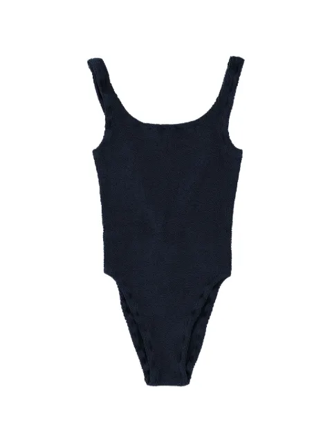MC2 Saint Barth Lora crinkle-texture swimsuit Blue LOR000302901L