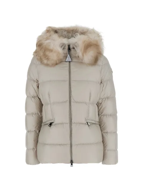 Moncler Boed logo-patch down jacket Neutrals L20931A00099595FE