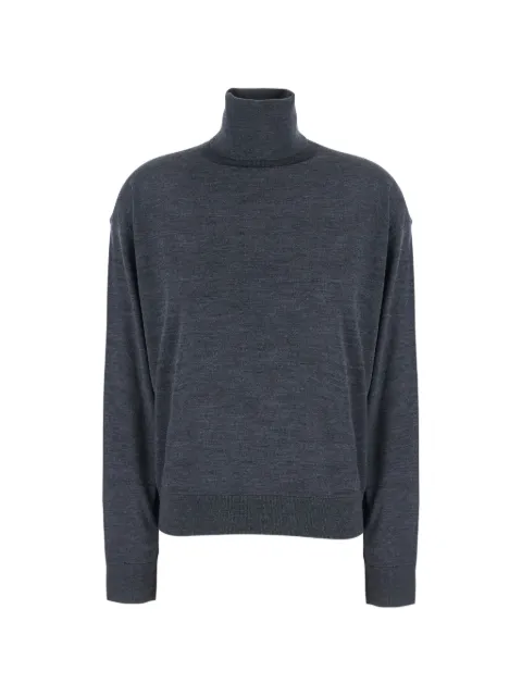 Semicouture Freda roll-neck wool sweater Grey Y6WC56X90