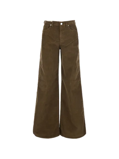 PT Torino corduroy wide-leg trousers Brown C1VPCNZ0TT33G0N168