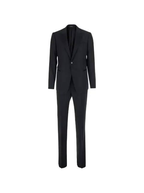 Emporio Armani single-breasted suit Black EM002055TE19202U