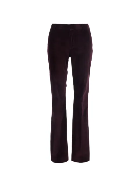 PT Torino corduroy flared trousers Purple CDVSELZ00STDPG810690