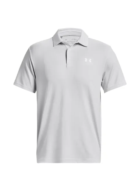 Under Armour Playoff 3.0 stripe polo shirt Grey 1378676100