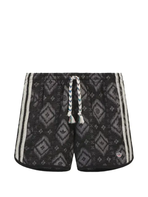 adidas Heritage-print shorts Black KE7073