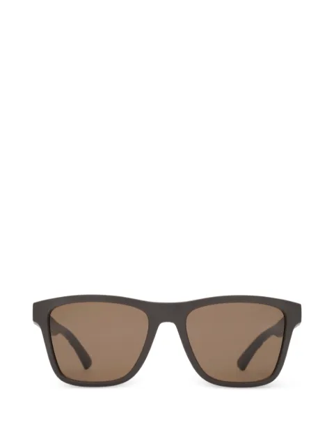 Burberry textured Check square sunglasses Brown 4085392
