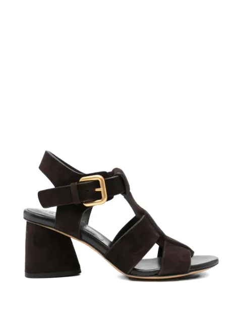 mara bini strappy heeled sandals Brown Z564