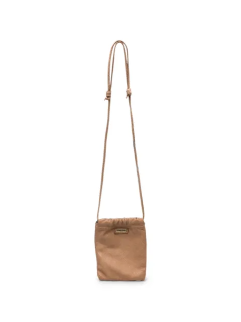 Caterina Lucchi Eva garment-dyed leather cross body bag Neutrals EVA