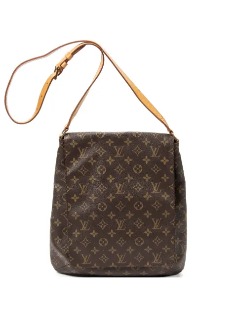 Louis Vuitton Pre-Owned Musette monogram shoulder bag Brown SL1001
