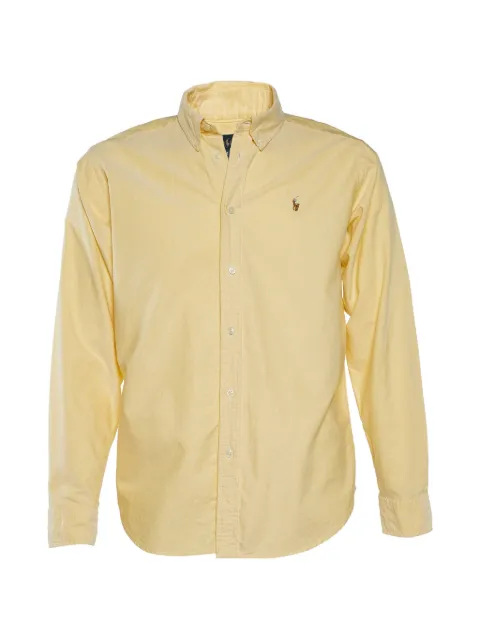 Polo Ralph Lauren Vintage button-front tailored shirt Yellow 664081