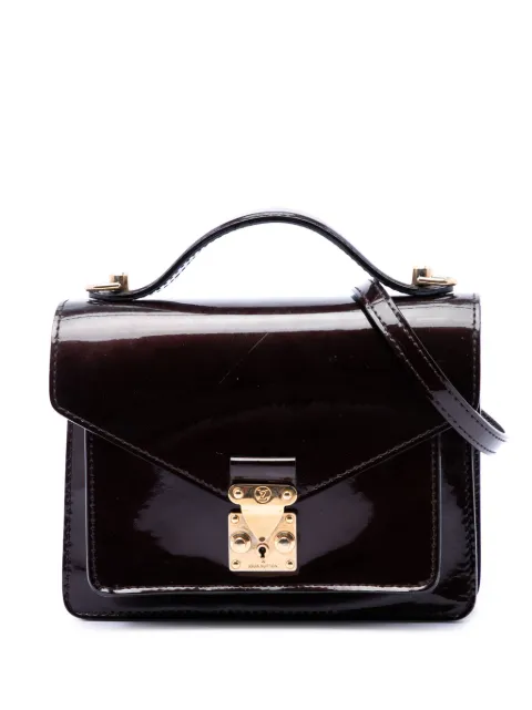 Louis Vuitton Pre-Owned 2014 Vernis Monceau BB satchel Purple KIFEJPGSI6FRUMZ2