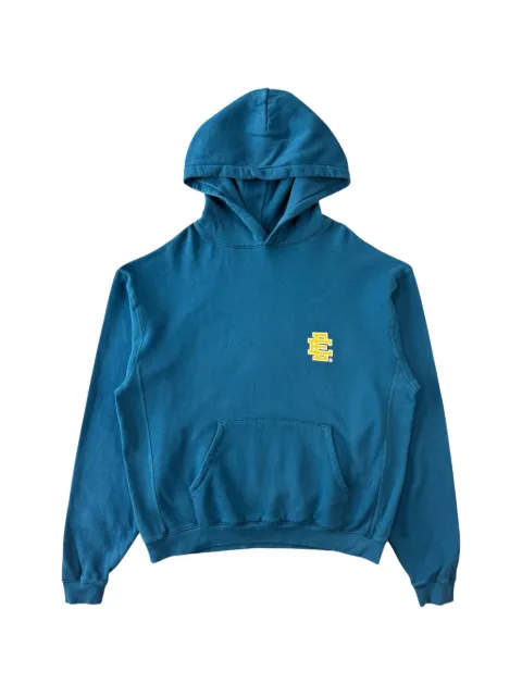 ERIC EMANUEL EE Basic long-sleeve hoodie Blue EE854