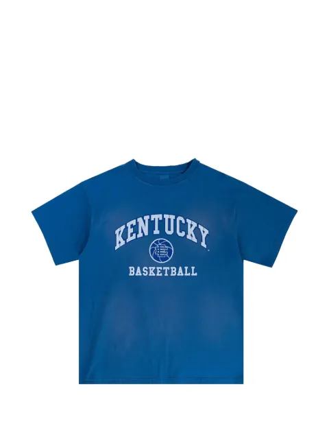 ERIC EMANUEL College Kentucky logo-print T-shirt Blue EE859