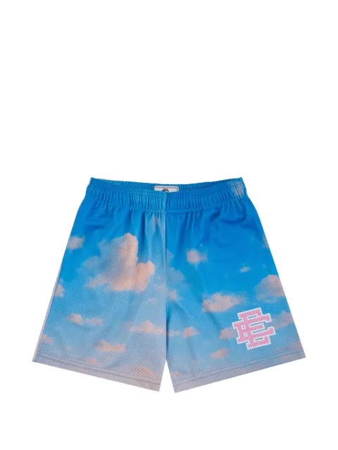 ERIC EMANUEL Morning Clouds mesh shorts Blue EE848