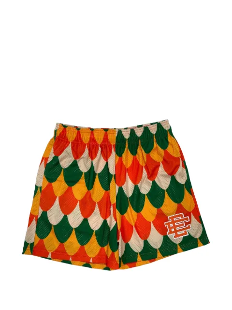 ERIC EMANUEL EE Basic scalloped track shorts Orange EE864