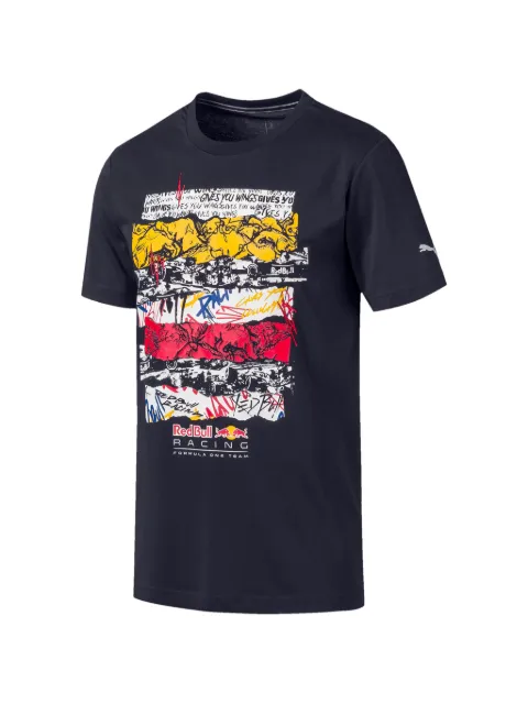 PUMA x Red Bull Racing graphic-print T-shirt Blue 59514901
