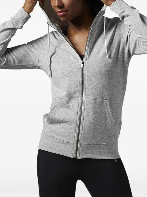 Reebok zip-up hood jacket Grey AJ3771