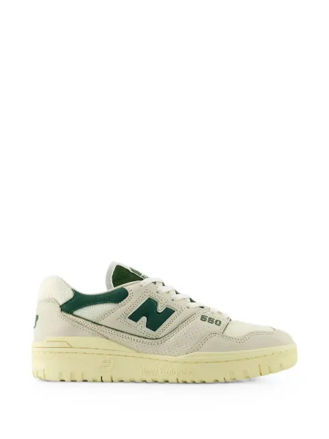 New Balance 550 panelled leather sneakers Neutrals BB550LGR
