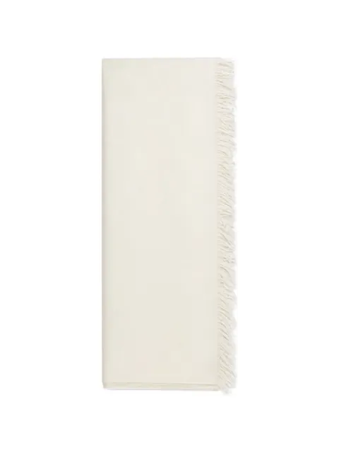 Brunello Cucinelli fringed scarf Neutrals MSC924059PC9736
