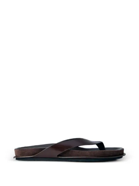 Jacquemus Tatanes leather sandals Brown FOM00214AC06C03