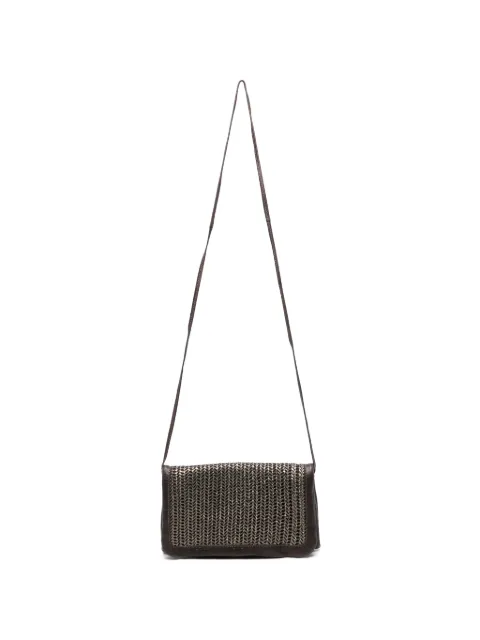 SOMMET laser-cut crossbody bag Brown SOFFIETTALASER