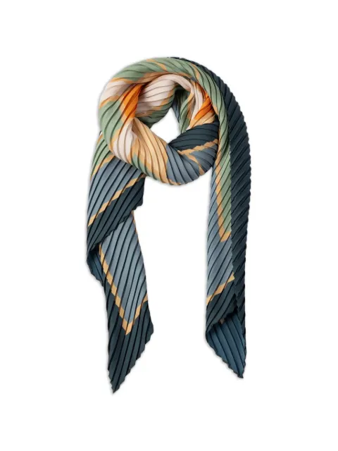 MULTITUDES BAGS Era pleated scarf Blue PLEATEDSCARFERA