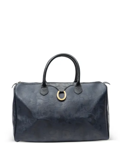 Christian Dior Pre-Owned medium Trotter Boston travel bag Blue NONE