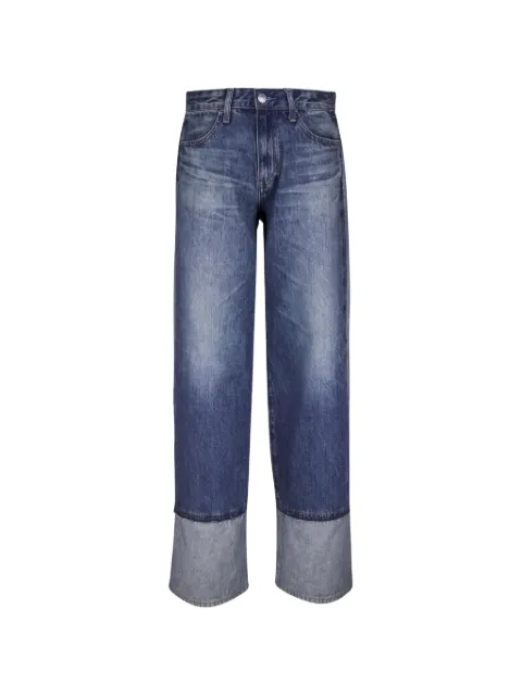AG Jeans Adria contrast-panel jeans Blue SGM1F0013YOTW