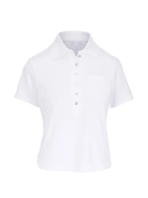 Vince button-up polo shirt White V173484889137OWT